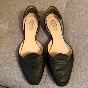 Tod’s d’orsay flats - size 39 (fits like an 8)